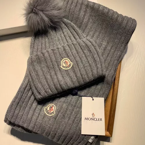 Cheap Moncler Hat and Scarf Set #1279811, $$64.00 USD On Moncler Hat and Scarf and Glove Set