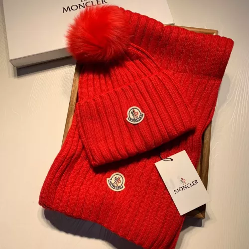 Cheap Moncler Hat and Scarf Set #1279813, $$64.00 USD On Moncler Hat and Scarf and Glove Set