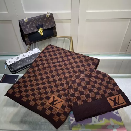 Cheap Louis Vuitton LV Hat and Scarf Set #1279820, $$48.00 USD On Louis Vuitton LV Hat and Scarf and Glove Set