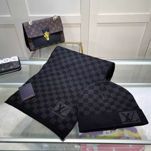 Cheap Louis Vuitton LV Hat and Scarf Set #1279821, $$48.00 USD On Louis Vuitton LV Hat and Scarf and Glove Set