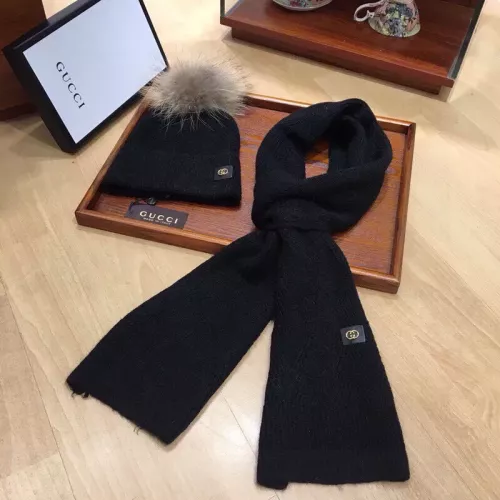 Cheap Gucci Hat and Scarf Set #1279870, $$56.00 USD On Gucci Hat and Scarf and Glove Set