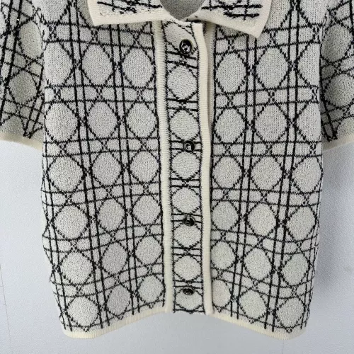 Replica Christian Dior Sweaters Short Sleeved For Women #1279875 $96.00 USD for Wholesale