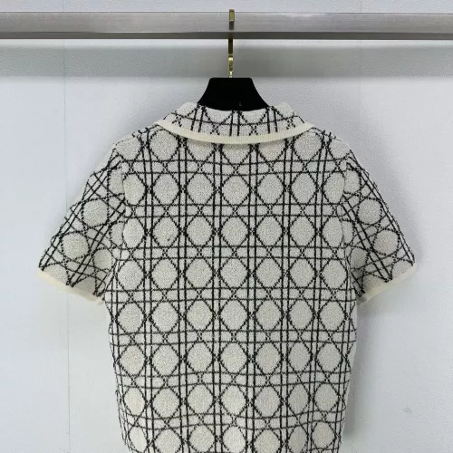 Replica Christian Dior Sweaters Short Sleeved For Women #1279875 $96.00 USD for Wholesale