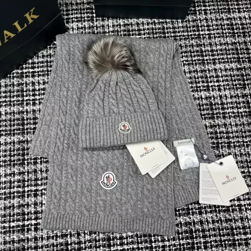 Cheap Moncler Hat and Scarf Set #1279890, $$56.00 USD On Moncler Hat and Scarf and Glove Set