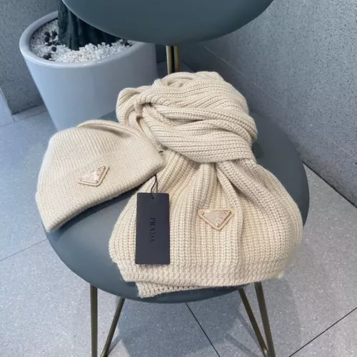 Replica Prada Hat and Scarf Set #1279930 $48.00 USD for Wholesale