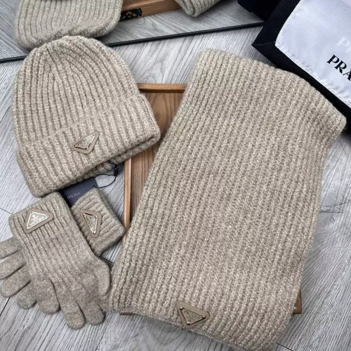 Cheap Prada Hat and Scarf and Glove Set #1279940, $$52.00 USD On Prada Hat and Scarf and Glove Set