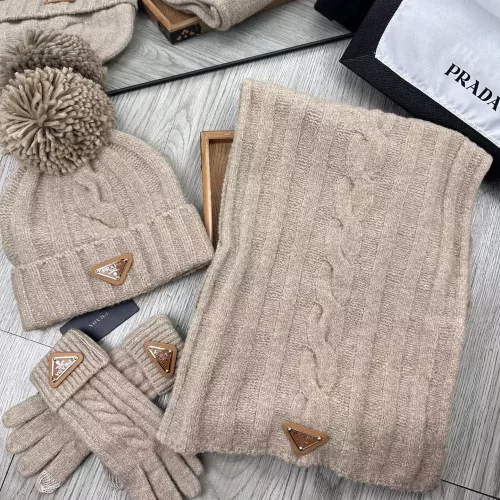 Cheap Prada Hat and Scarf and Glove Set #1279946, $$52.00 USD On Prada Hat and Scarf and Glove Set