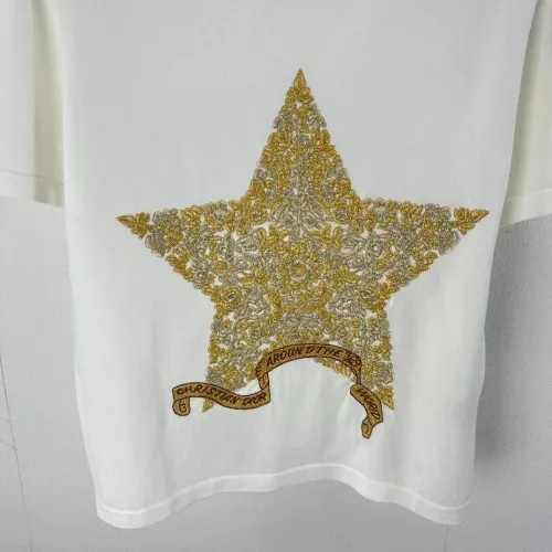 Replica Christian Dior Sweaters Short Sleeved For Women #1279954 $80.00 USD for Wholesale