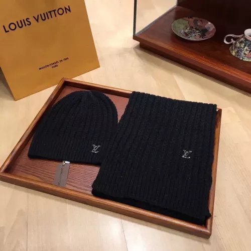 Cheap Louis Vuitton LV Hat and Scarf Set #1279967, $$48.00 USD On Louis Vuitton LV Hat and Scarf and Glove Set