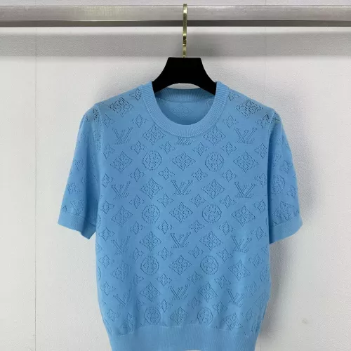 Cheap Louis Vuitton LV Sweaters Short Sleeved For Women #1280004, $$80.00 USD On Louis Vuitton LV Sweaters