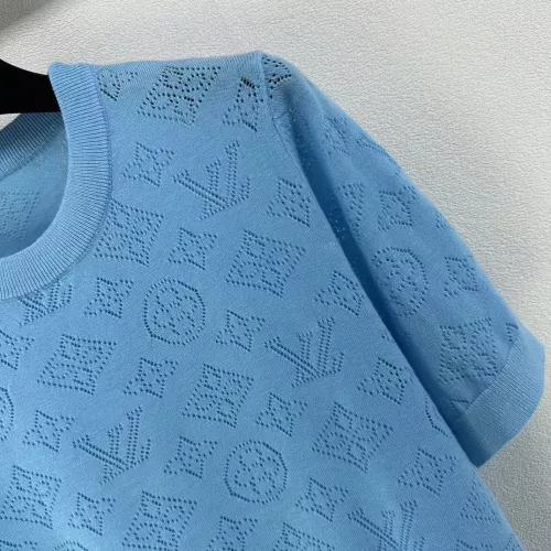 Replica Louis Vuitton LV Sweaters Short Sleeved For Women #1280004 $80.00 USD for Wholesale