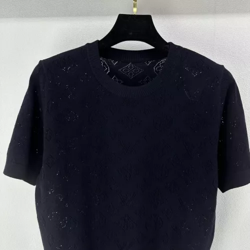 Replica Louis Vuitton LV Sweaters Short Sleeved For Women #1280006 $80.00 USD for Wholesale