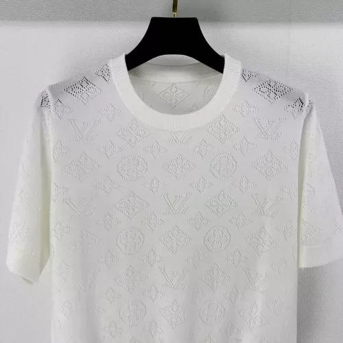 Replica Louis Vuitton LV Sweaters Short Sleeved For Women #1280007 $80.00 USD for Wholesale