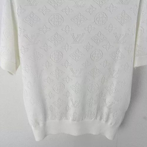 Replica Louis Vuitton LV Sweaters Short Sleeved For Women #1280007 $80.00 USD for Wholesale