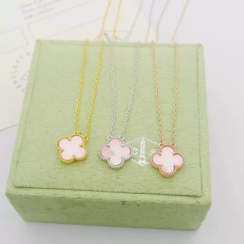 Replica Van Cleef & Arpels Necklaces For Women #1280030 $25.00 USD for Wholesale