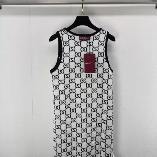 Replica Gucci Dresses Sleeveless For Women #1280128 $96.00 USD for Wholesale