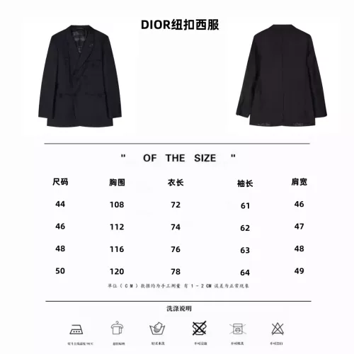 Replica Christian Dior Jackets Long Sleeved For Men #1280247 $100.00 USD for Wholesale