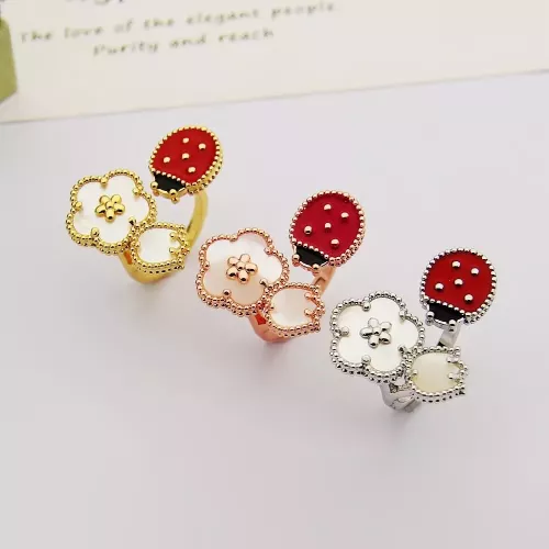 Replica Van Cleef & Arpels Rings For Women #1280292 $27.00 USD for Wholesale