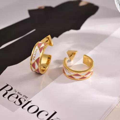 Replica Prada Earrings For Women #1280425 $29.00 USD for Wholesale