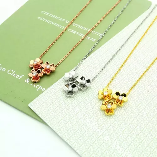 Replica Van Cleef & Arpels Necklaces For Women #1280466 $27.00 USD for Wholesale