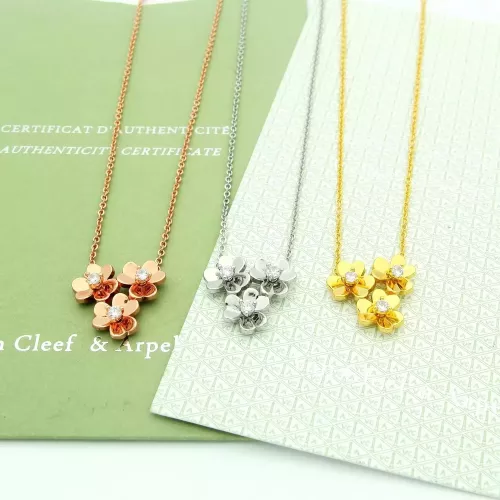 Replica Van Cleef & Arpels Necklaces For Women #1280467 $27.00 USD for Wholesale