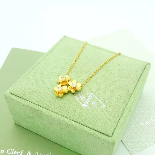 Replica Van Cleef & Arpels Necklaces For Women #1280468 $27.00 USD for Wholesale