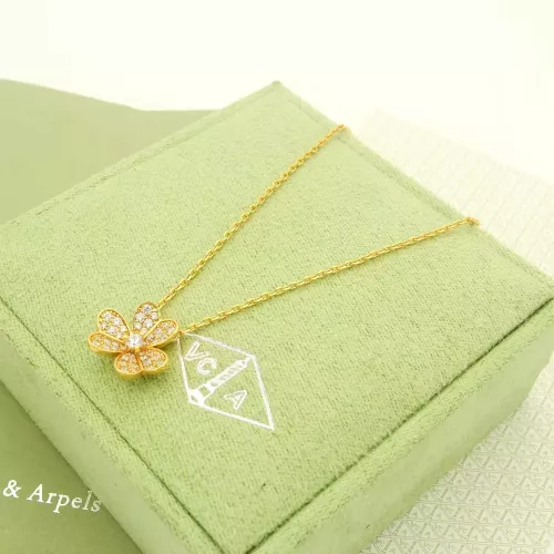 Replica Van Cleef & Arpels Necklaces For Women #1280471 $25.00 USD for Wholesale