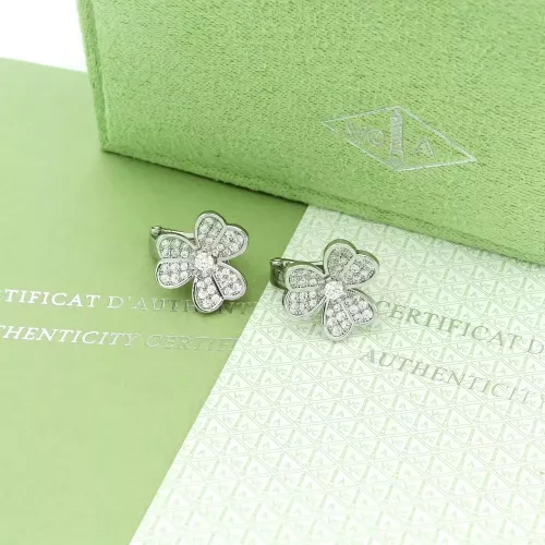 Replica Van Cleef & Arpels Earrings For Women #1280472 $27.00 USD for Wholesale