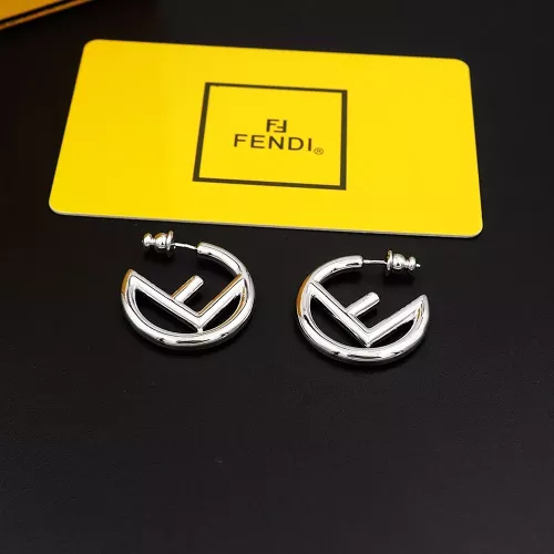 Cheap Fendi Earrings For Women #1280487, $$25.00 USD On Fendi Earrings