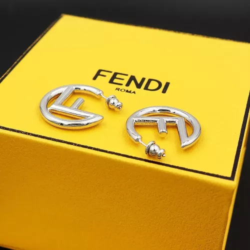 Replica Fendi Earrings For Women #1280487 $25.00 USD for Wholesale