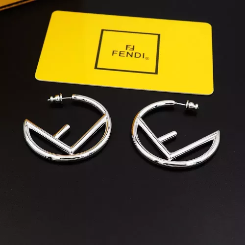 Cheap Fendi Earrings For Women #1280489, $$25.00 USD On Fendi Earrings