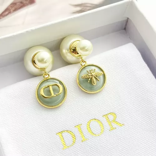 Replica Christian Dior Earrings For Women #1280544 $34.00 USD for Wholesale