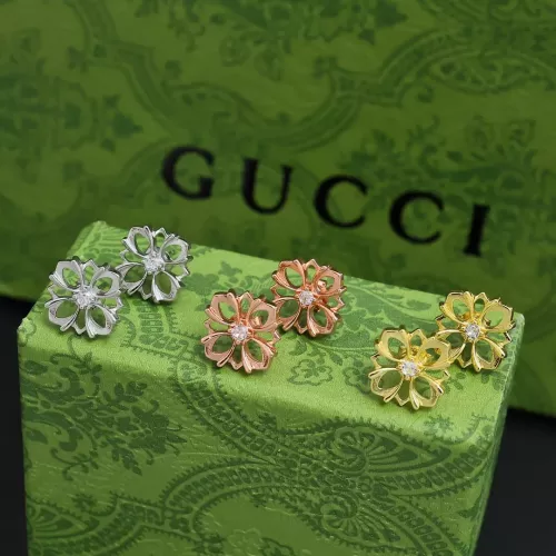 Replica Gucci Earrings For Women #1280569 $34.00 USD for Wholesale