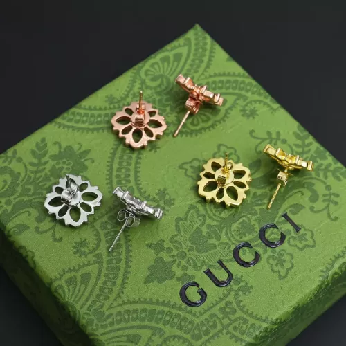 Replica Gucci Earrings For Women #1280569 $34.00 USD for Wholesale