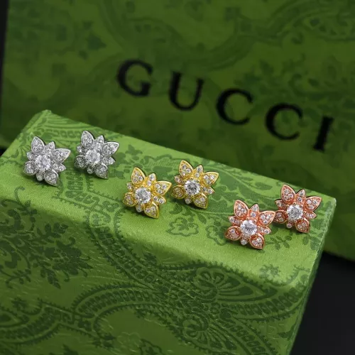 Replica Gucci Earrings For Women #1280573 $34.00 USD for Wholesale