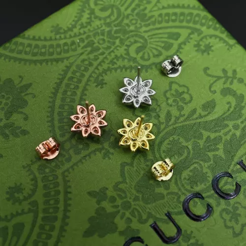 Replica Gucci Earrings For Women #1280577 $34.00 USD for Wholesale