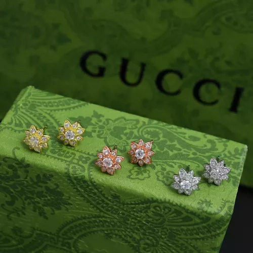 Replica Gucci Earrings For Women #1280578 $34.00 USD for Wholesale