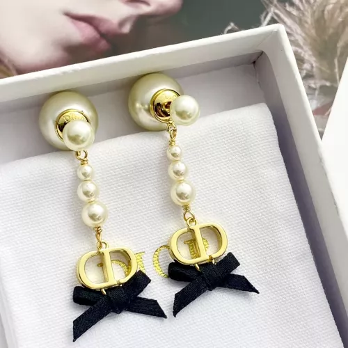 Replica Christian Dior Earrings For Women #1280609 $32.00 USD for Wholesale