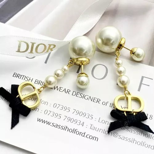 Replica Christian Dior Earrings For Women #1280609 $32.00 USD for Wholesale