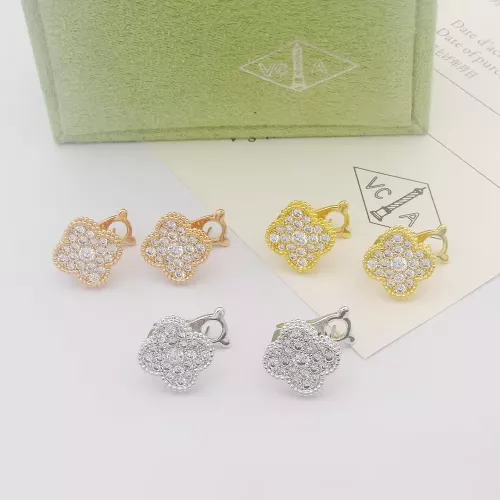 Replica Van Cleef & Arpels Earrings For Women #1280684 $27.00 USD for Wholesale