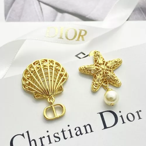 Replica Christian Dior Earrings For Women #1280738 $27.00 USD for Wholesale