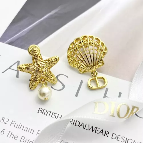 Replica Christian Dior Earrings For Women #1280738 $27.00 USD for Wholesale