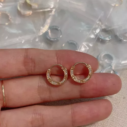 Replica Cartier Earrings For Women #1280759 $34.00 USD for Wholesale