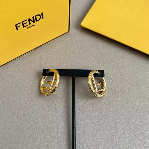 Replica Fendi Earrings For Unisex #1280768 $36.00 USD for Wholesale