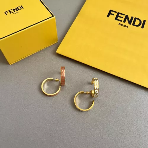 Replica Fendi Earrings For Unisex #1280781 $40.00 USD for Wholesale