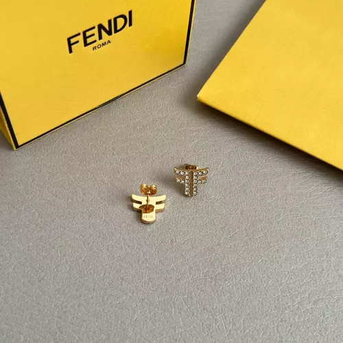 Replica Fendi Earrings For Women #1280803 $38.00 USD for Wholesale