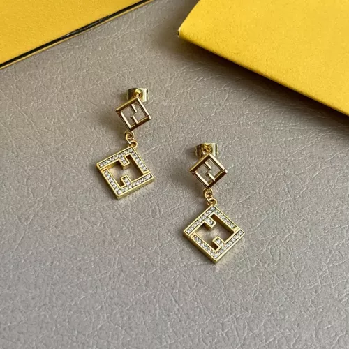 Cheap Fendi Earrings For Women #1280804, $$38.00 USD On Fendi Earrings