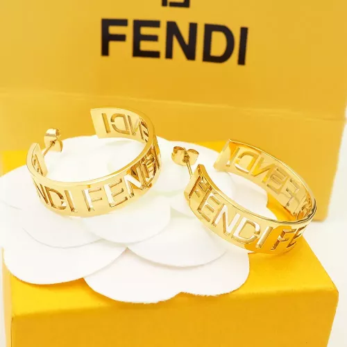 Cheap Fendi Earrings For Women #1280927, $$32.00 USD On Fendi Earrings