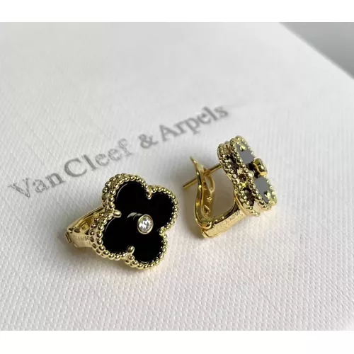 Cheap Van Cleef &amp; Arpels Earrings For Women #1281217, $$60.00 USD On Van Cleef &amp; Arpels Earrings