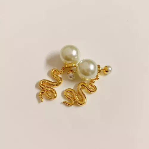 Replica Christian Dior Earrings For Women #1281307 $36.00 USD for Wholesale